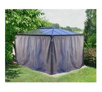 CANOPIA by Palram - Rideaux Set pour Martinique 4300, Gris