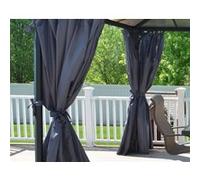 CANOPIA by Palram – Rideaux en polyester pour pergola – Gris