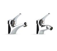 SET DE ROBINETTERIE 2 PIÈCES POUR LAVABO ET BIDET CEMBRA