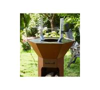 Barbecook Tourne-broche électrique Nestor – Set de rôtisserie pour barbecue à bois
