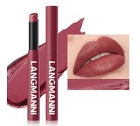 Set de rouge à lèvres Velvet Matte, rouge à lèvres ultra-mat, pigment de couleur intense, longue durée, sans transfert, non-déshydratant, couleur des lèvres infusée (#11, 1PC)