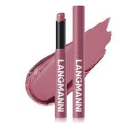 Set de rouge à lèvres Velvet Matte, rouge à lèvres ultra-mat, pigment de couleur intense, longue durée, sans transfert, non-déshydratant, couleur des lèvres infusée (#08, 1PC)