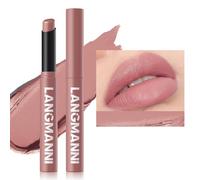 Set de rouge à lèvres Velvet Matte, rouge à lèvres ultra-mat, pigment de couleur intense, longue durée, sans transfert, non-déshydratant, couleur des lèvres infusée (#01, 1PC)