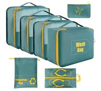 Set de sacs de voyage - Aiqinu - Packing Cubes - Imperméable - Grande capacité - Organisateur pratique