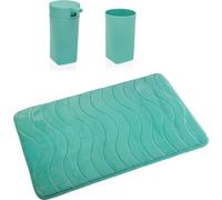 Set de salle de bain Versa Bleu Polypropylène 45 x 2 x 75 cm Moderne
