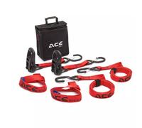 Set de sangles renforcées Acebike - Cliquet et croché