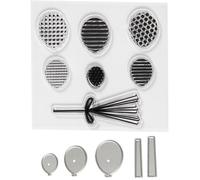 Set de scrapbooking Ballons - Tampons transparents - 21 pcs - Multicolore - Pour adultes - Mixte