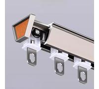 Set de séparateurs pour environnements, ensemble de rails pour rideaux résistants pour la vie privée de la douche dans le salon, la chambre, la douche, parfait pour l'intimité dans les pièces ouvertes