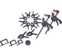 Set de serre-joints Brüder Mannesmann M90317 Envergure max.:100 mm