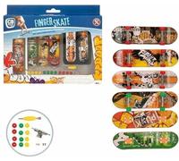 Set de skateboard à doigts Colorbaby 10 x 3 cm 24 pièces