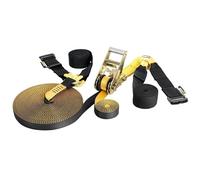 Set de slackline Singing Rock Noir 15 m