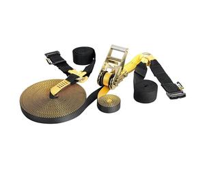 Set de slackline Singing Rock Noir 15 m