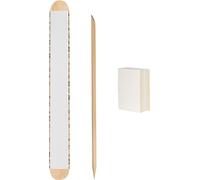 Set de soin des ongles Staleks Pro Expert : lime 100/180, bloc de polissage & bâtonnets de manucure