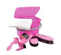 Set de soin toilette pour cheval Haas Grooming Rose TU