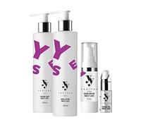 Set de soins corporels parfumés YES!YOU - Comprend une lotion pour le corps, une crème pour les mains, de l'huile pour les cuticules et un savon crémeux