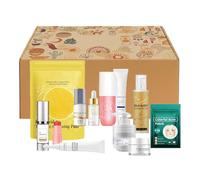 Set de Soins pour la Peau | Nettoyant Raffermissant Hydratant Visage | Produits de Soin Visage Cadeaux pour Femmes Maman Copine Fille à Domicile Voyage,Voyage Maison Fete Noël