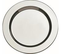 APS 35912 Dessous de Verres-Set 6 Parties, Acier Inoxydable, Argent, 9 x 12 x 16 cm