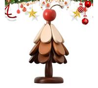 Set De sous-Verres en Bois | sous-Verres Pliables en Bois Décor De Table | Dessous De Verre en Arbre,pour Cuisine Dîner Tasse à Boisson Comptoir Plan de Travail