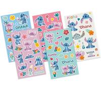 KIDS EUROSWAN – Set de stickers Lilo et Stitch (Stitch & Angel, Disney Aloha)
