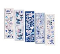 Set de Stickers Lilo & Stitch Disney (5 Planches)