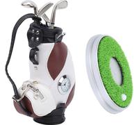 Set de stylos de golf, sac de golf de bureau, mini sac de golf, set de stylos de golf, set cadeau de stylos de golf, sac de stylos de golf avec base