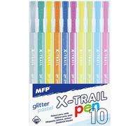 Set de stylos gel BS 10pcs Glitter