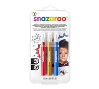 Snazaroo Set de stylos pinceaux de maquillage Aventure