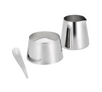 Set de sucrier et pot à lait Cream 3 pièces H x Ø 6x5cm