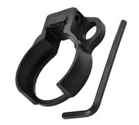 Set de support d’élingue en aluminium, adaptateur de pivot à double boucle avec clé hexagonale, attache rapide pour élingue à 2 points ou 1 point, noir