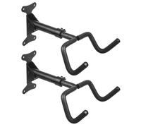 Set de Support mural pour vélo Maclean, porte-velo horizontal, acier, charge max. 30kg, MC-431, 2 pièces