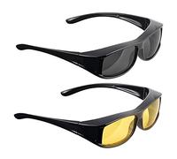 Set de sur-lunettes contrastantes "Night Vision" & "Day Vision" [Pearl]