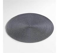 Set de table (0) 35 cm polypropylene zebulon Anthracite Douceur d'Intérieur Gris, Gris G