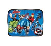 Set de table américain pour enfants Avengers - Dessous de plat pliable 30 x 40 cm - Lavable et résistant, parfait pour le petit-déjeuner, collation et école