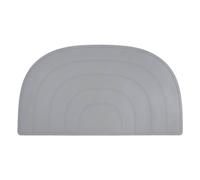 Set de table arc-en-ciel gris foncé TU