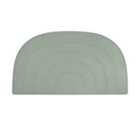 Set de table arc-en-ciel pistache