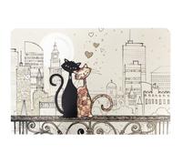 Set de table chats amoureux à Paris 43 cm