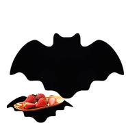 Set de table chauve-souris, sets de table en feutre chauve-souris, 10 sets de table d'Halloween | Dessous de verre antidérapants, protection de table résistante à la chaleur pour la cuisine domestique