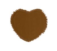 Set de table Côté Table NALIA COEUR X2 Marron Unique