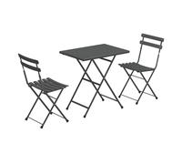 Set de table de jardin + 2 chaises de jardin Arc en Ciel Table: LxWxH 70x50x74cm/Chair: WxHxD 42.5x81x43cm