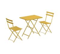Set de table de jardin + 2 chaises de jardin Arc en Ciel Table: LxWxH 70x50x74cm/Chair: WxHxD 42.5x81x43cm