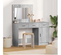 Set de table de vanity Set de 2 Gris sonoma Bois d ingénierie