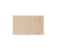 Secret de Gourmet Tapis à assiette MAHA Coton 45 x 30 cm Beige