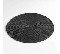 Set de table - DECORLINE - Zebulon - 35 cm - Noir - Synthétique