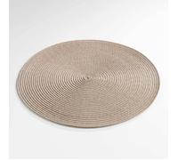 Set de table (0) 35 cm polypropylene zebulon Taupe Douceur d'Intérieur Marron, Marron