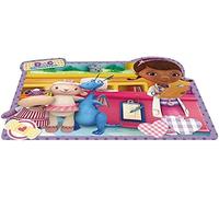 Set de Table ; Dimensions 43 x 29 cm ; Produit en Plastique Souple ; sous Licence (Docteur Jouets)