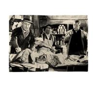 Set de Table en Lin - La Traversee De Paris Louis De Funes Bourvil Jean Gabin Je M en Souviendrai De Ce Cochon Film Francais - Grand Format 40 x 28,5 cm