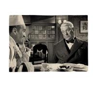 Set de Table en Lin - Le Gentleman D'Epsom Jean Gabin Louis De Funes Film Francais - Grand Format 40 x 28,5 cm