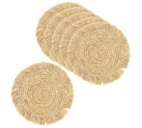 Set de table en raphia (Lot de 6) Rond