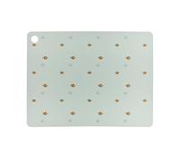 Set de table en sillicone blanc et bleu TU