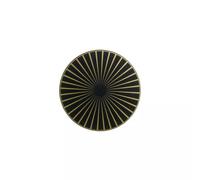 Set de Table Feutre Centre de Table 40 cm ROND Noir et Or